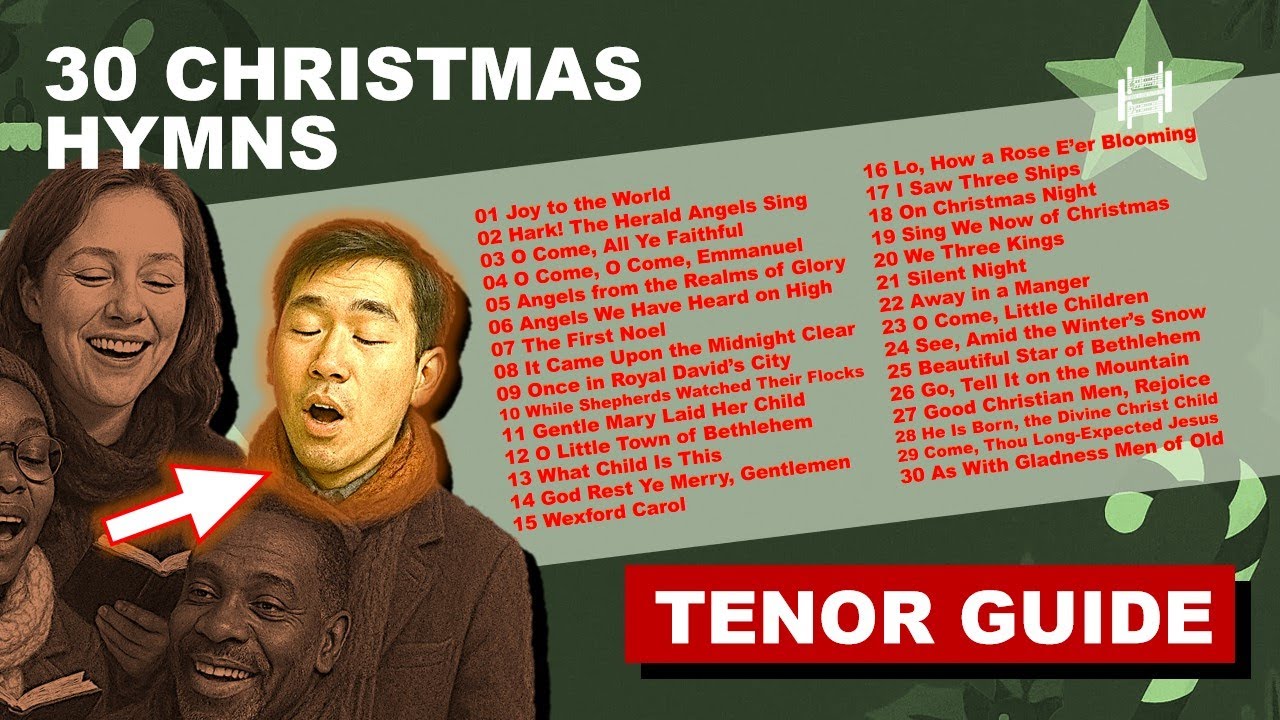 Complete TENOR Christmas Collection – 30 Carols with Animated Score