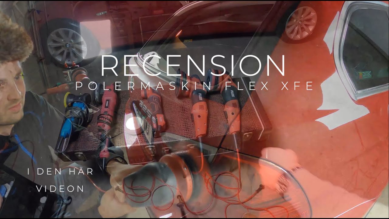 Polermaskin | Recension | Flex XFE 150mm | Har allt som budget maskinerna saknar!