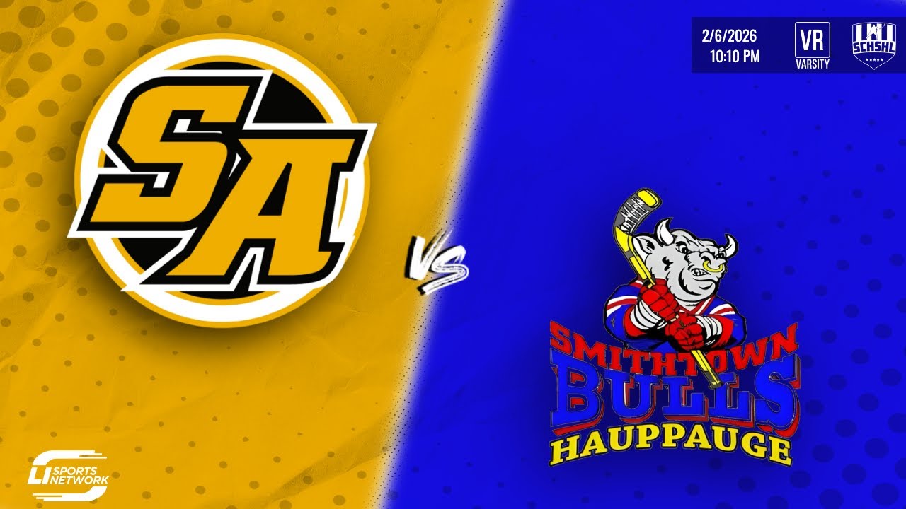 SCHSHL Varsity Playoffs - Finals - Game 1 | Smithtown/Hauppauge vs St. Anthony's