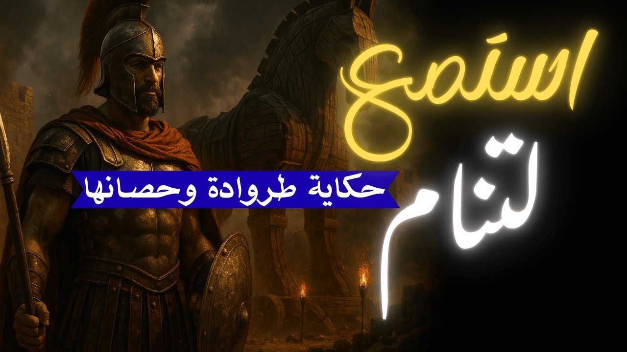 حكاية طروادة وحصانها: استمع لتنام| بصوت حسن الجابري