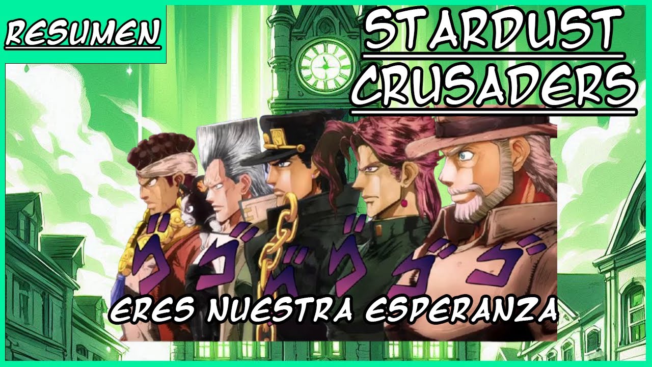 RESUMEN ANIME | Jojos Bizare Adventure Stardust Crusaders | parte 2 EL SECRETO DE DIO REVELADO