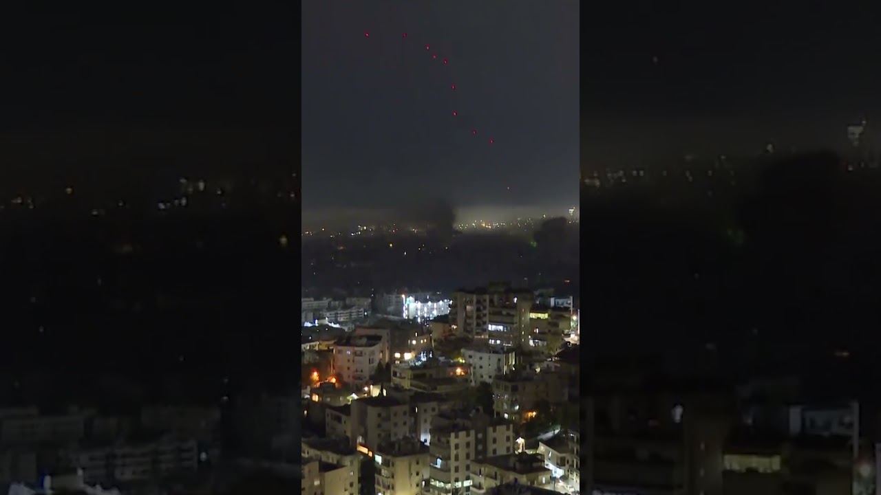 Explosions rock Beirut as Israel launches strikes
