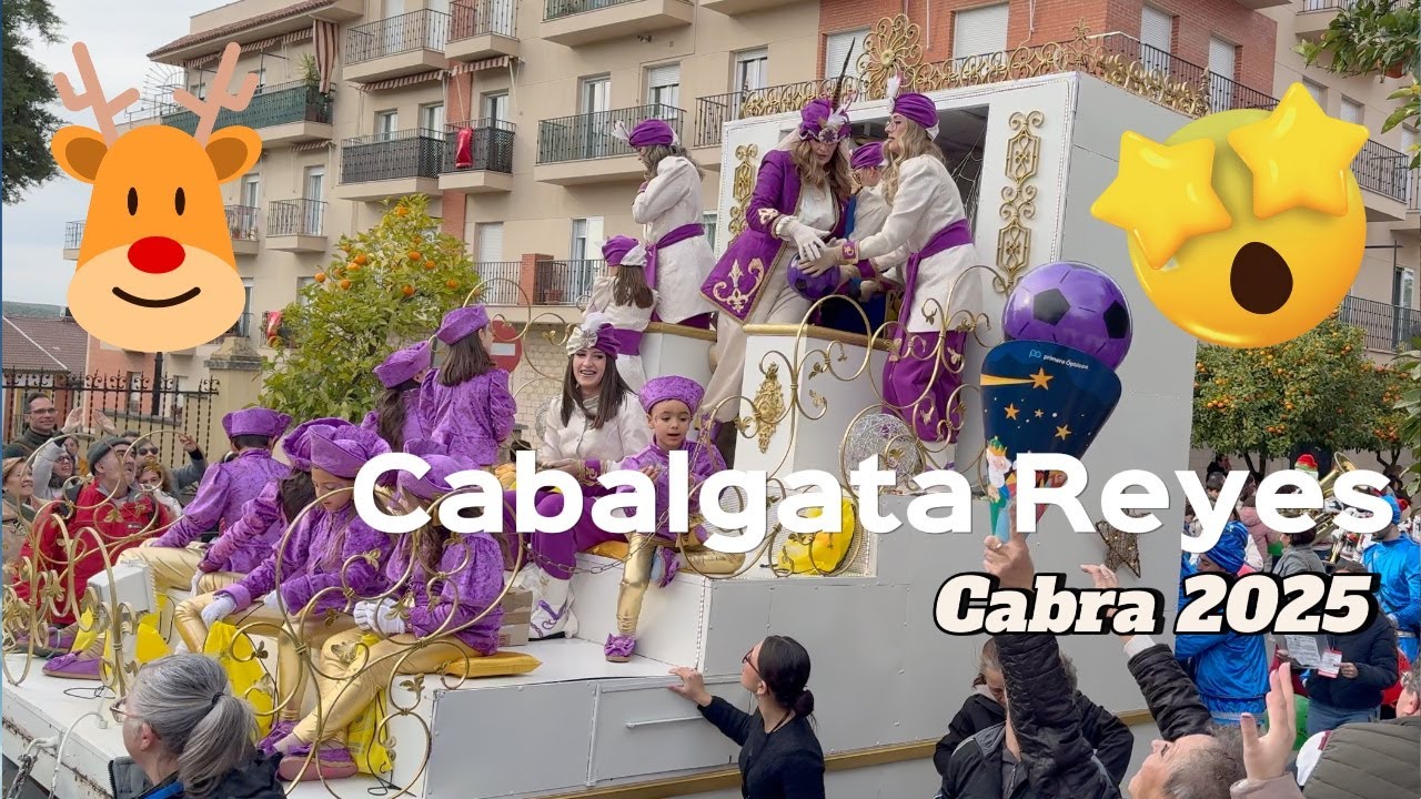 Cabalgata de la ilusión 2025 Cabra