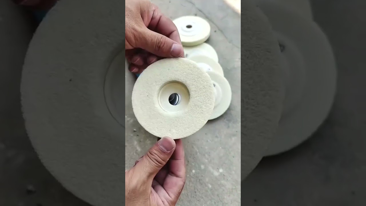 This marble sponge polishing pad is amazing!👍👍#shorts #decoration #polishing