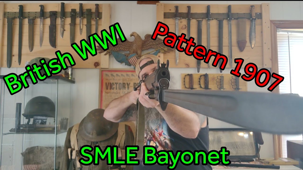Pattern 1907 British WWI Bayonet for SMLE rifle