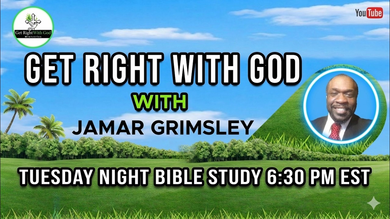 TUESDAY NIGHT BIBLE STUDY (6:30PM EST) THE DANGERS OF PRIDE