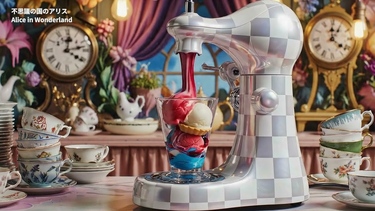 【ASMR】物語のパフェが出てくる魔法カフェ🍨✨幻想スイーツ・AIアート・癒しの音 | Magical Story Café Parfait Generator 🍓✨ #asmr #aiasmr