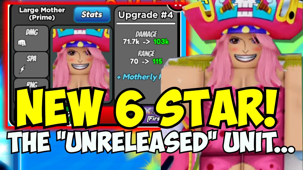 New SECRET UNIT Young Big Mom 6 Star! Large Mother (Prime) Stats Showcase