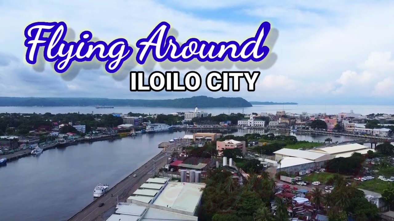 Flying above the Iloilo City Proper and Lapuz Area