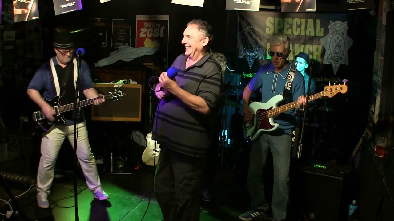 Special Branch covering Jean Genie with Colin Richardson guesting on vocals