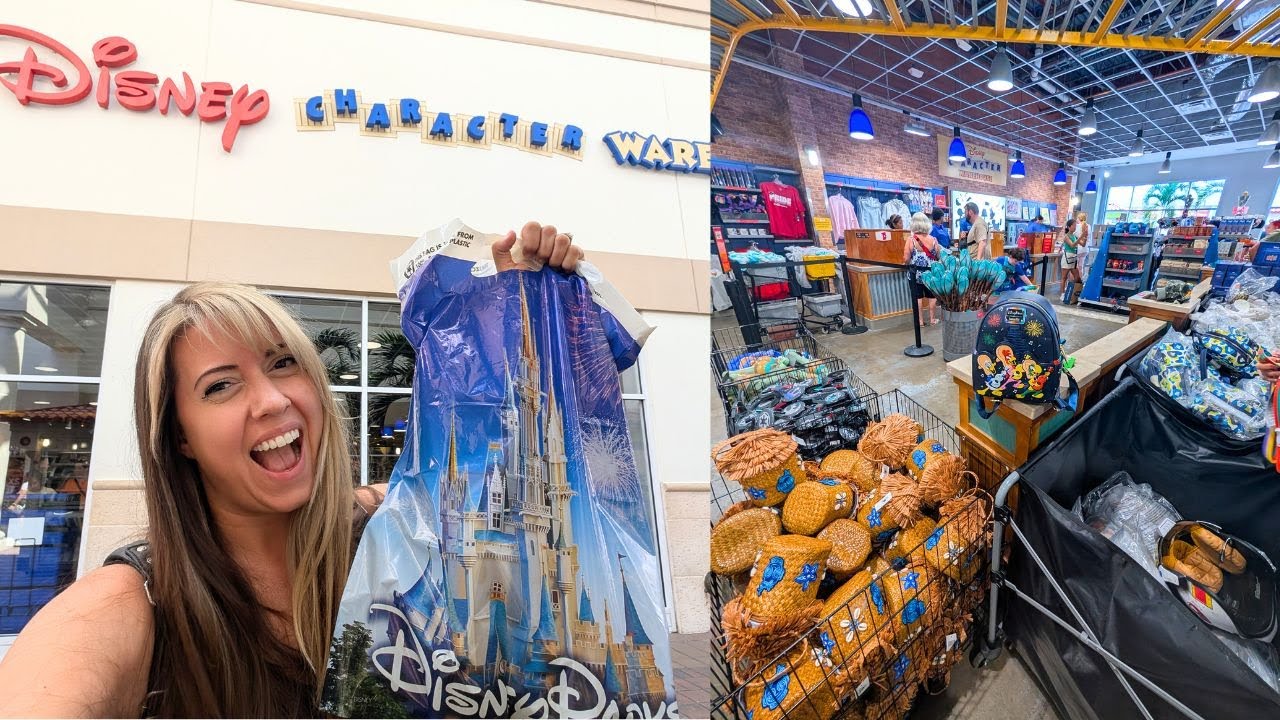 Аутлет Disney Character Warehouse в торговом центре International Drive Shopping! Грандиозная рас...