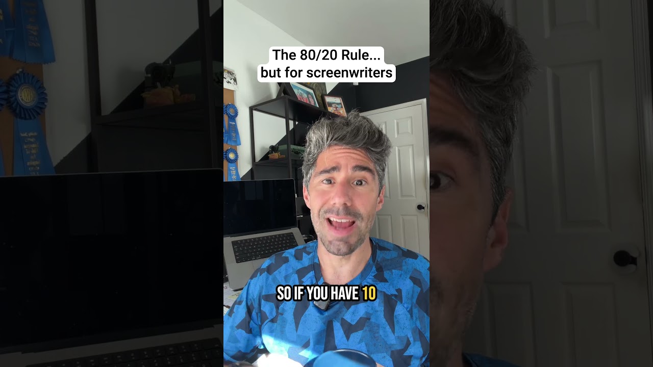 What is the 80/20 Rule applied to #screenwriting #writersroom #tv #greenlightyourself #indietv