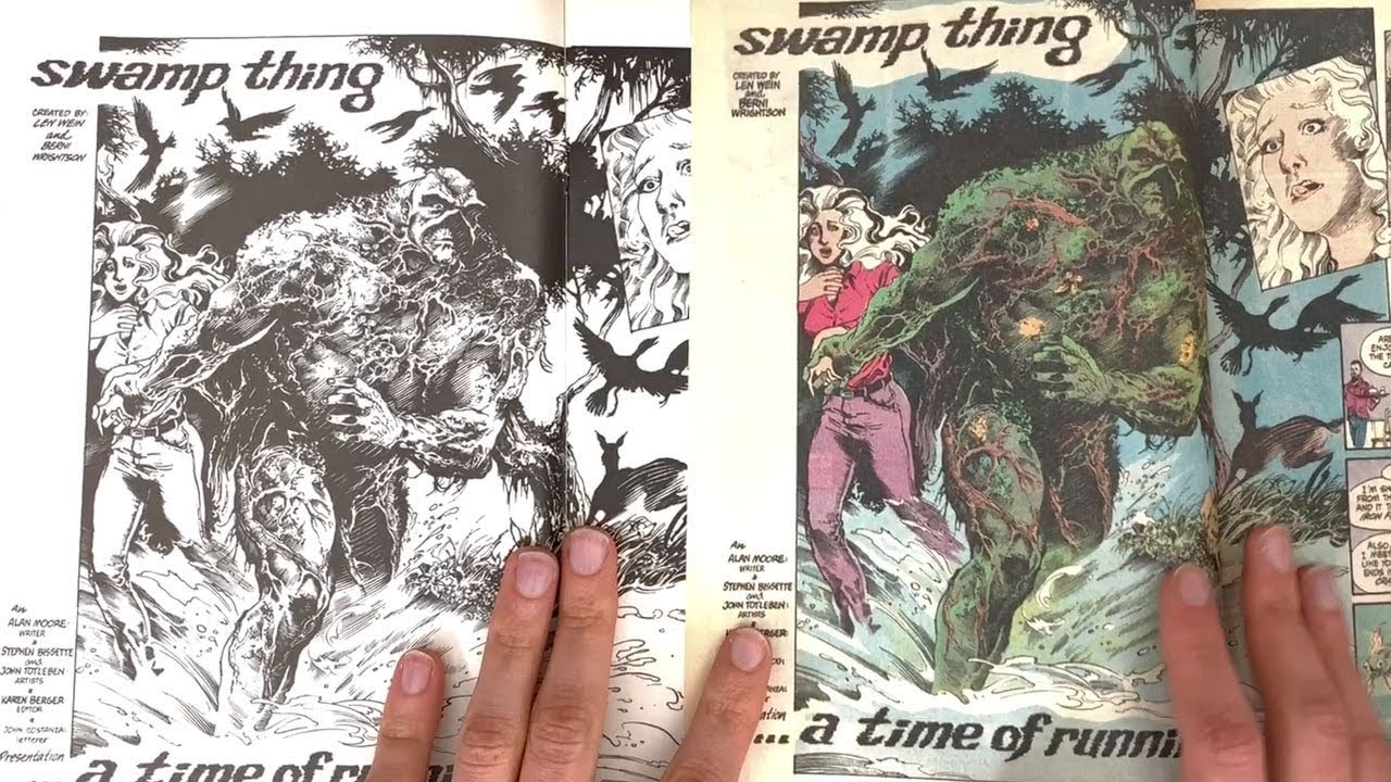 Essential Swamp Thing! Bissette/Totleben's Incredible Artwork Reprinted In Crisp Black and White!