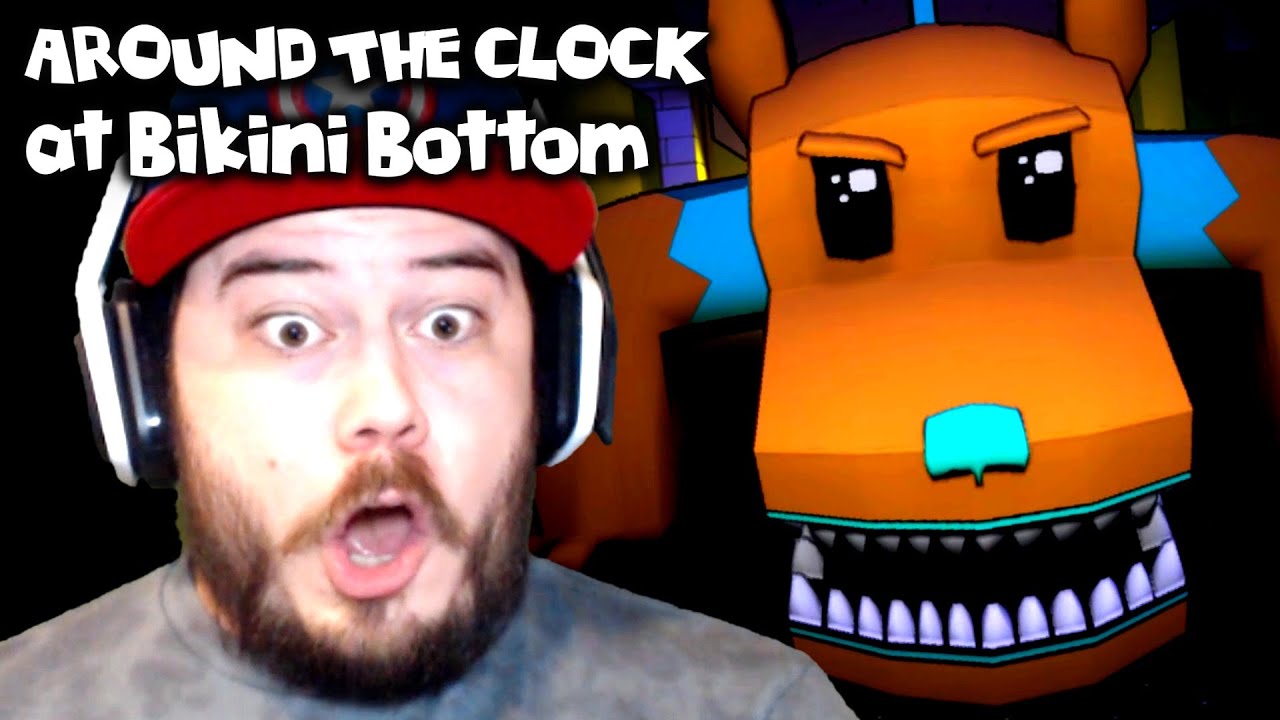 I BROKE INTO TENTACLE ACRES!! | Around the Clock at Bikini Bottom (Part 7)