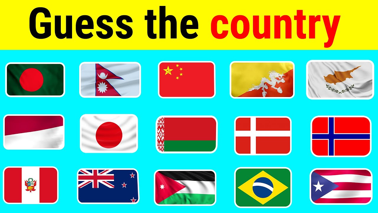 Guess the country flag Quiz | Very difficult 99% of people will not be able to score