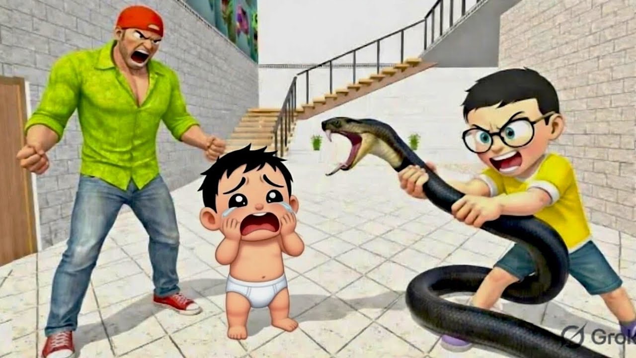 Nobita ne munna ko kataya sanp se 🐍 | indian Theft Aura Simulator | Alfyy Gamerz | Jack Gameplay |