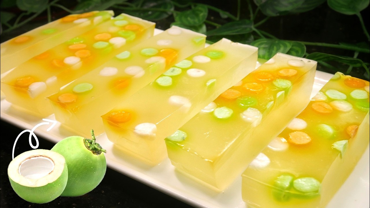 রমজান স্পেশাল ডাবের পুডিং মাত্র ৩টি উপকরণে ২০ মিনিটে ‼️ Easy & Unique Coconut Pudding❤️