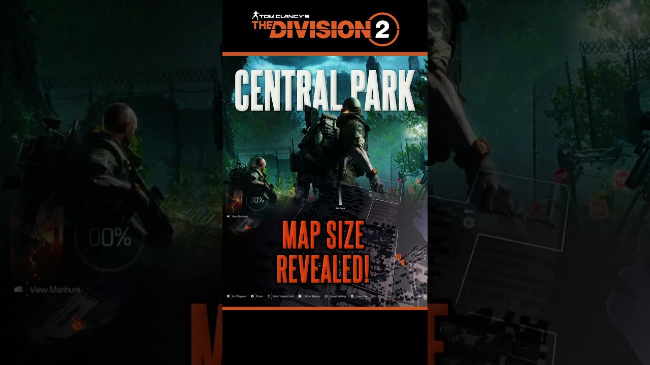 Карта &laquo;Эхо Центрального парка&raquo; вдвое больше Бруклина! #TheDivision2 #EchoesOfCentralPark