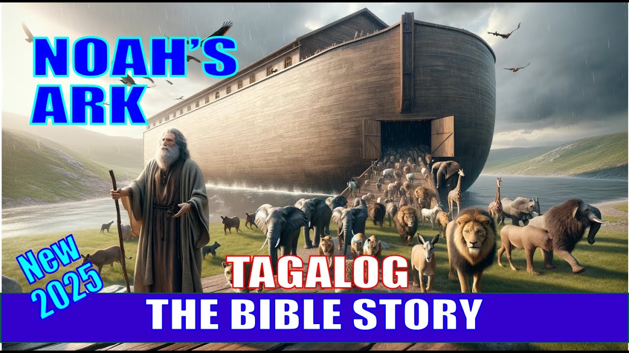 TAGALOG Dubbed | Noah's Ark | The Bible Story (Part-2) | Ang Arko ni Noe | @OfficialLegacyDivine