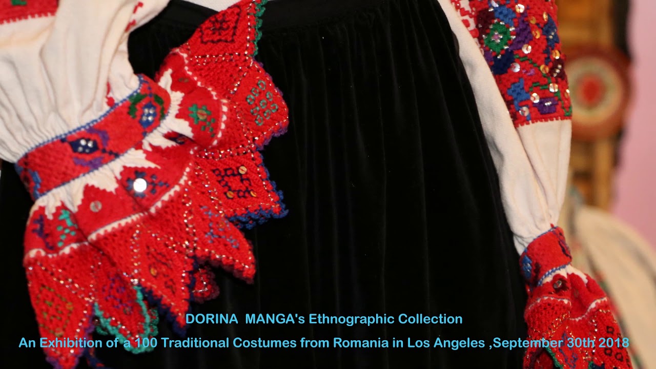 100 Romanian Traditional Costume Collection -DORINA MANGA