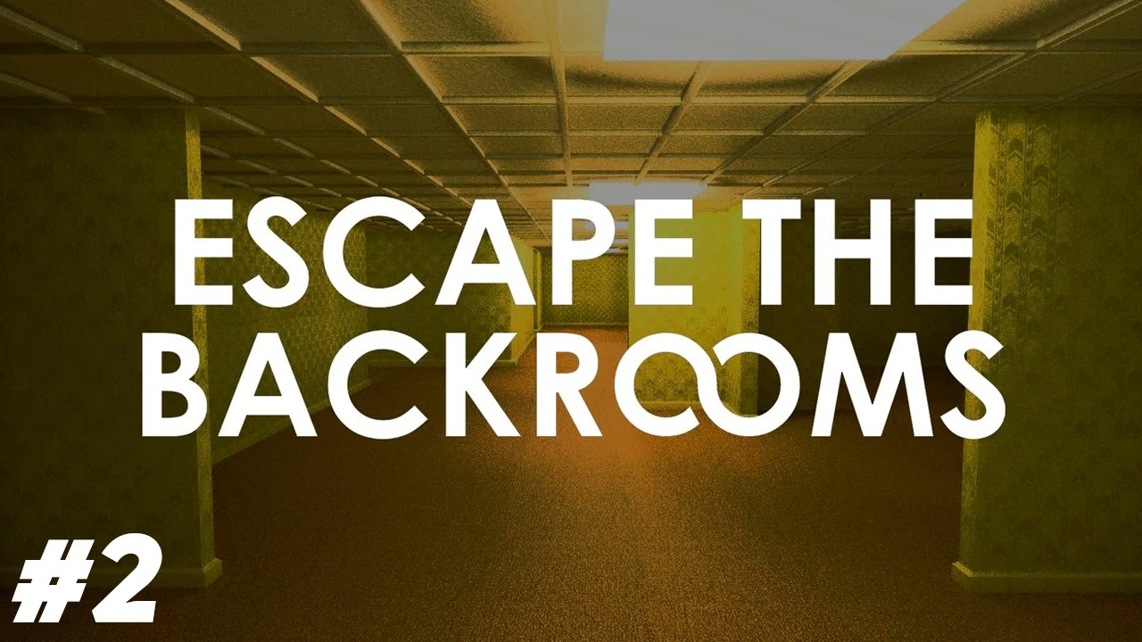 Escuchamos algo detrás… y empezó la persecución | Escape the Backrooms Gameplay