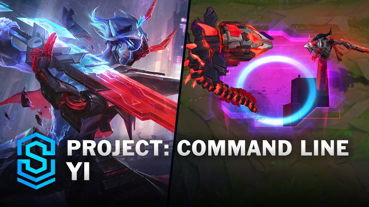 PROJECT: Command Line Yi Skin Spotlight - Pre-Release - PBE Preview - League of Legends