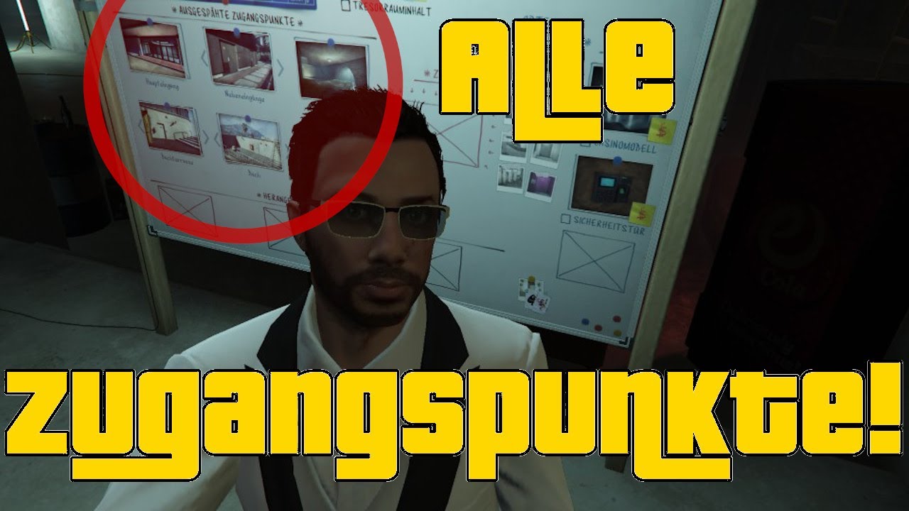 🚪ALLE ZUGANGSPUNKTE🚪 - Casino Heist DLC - GTA Online