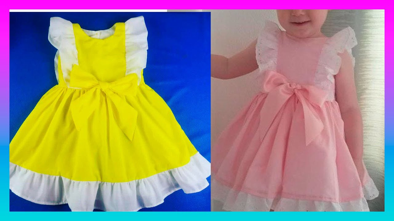 Como hacer vestido para niña fácil