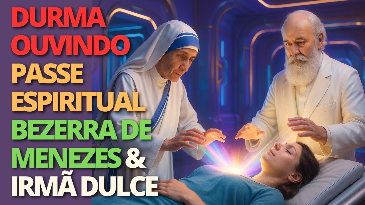 Passe virtual de Bezerra de Menezes e Irmã Dulce pra dormir ouvindo