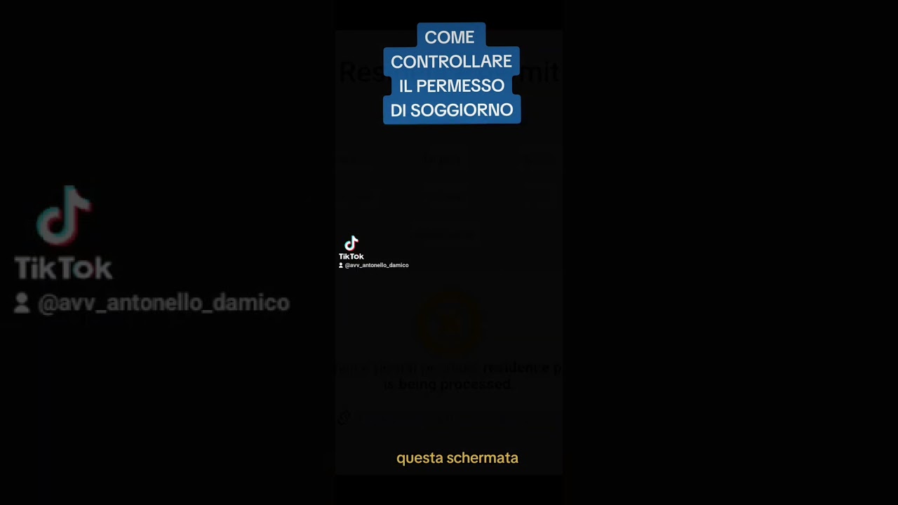 Come controllare il proprio permesso di soggiorno online