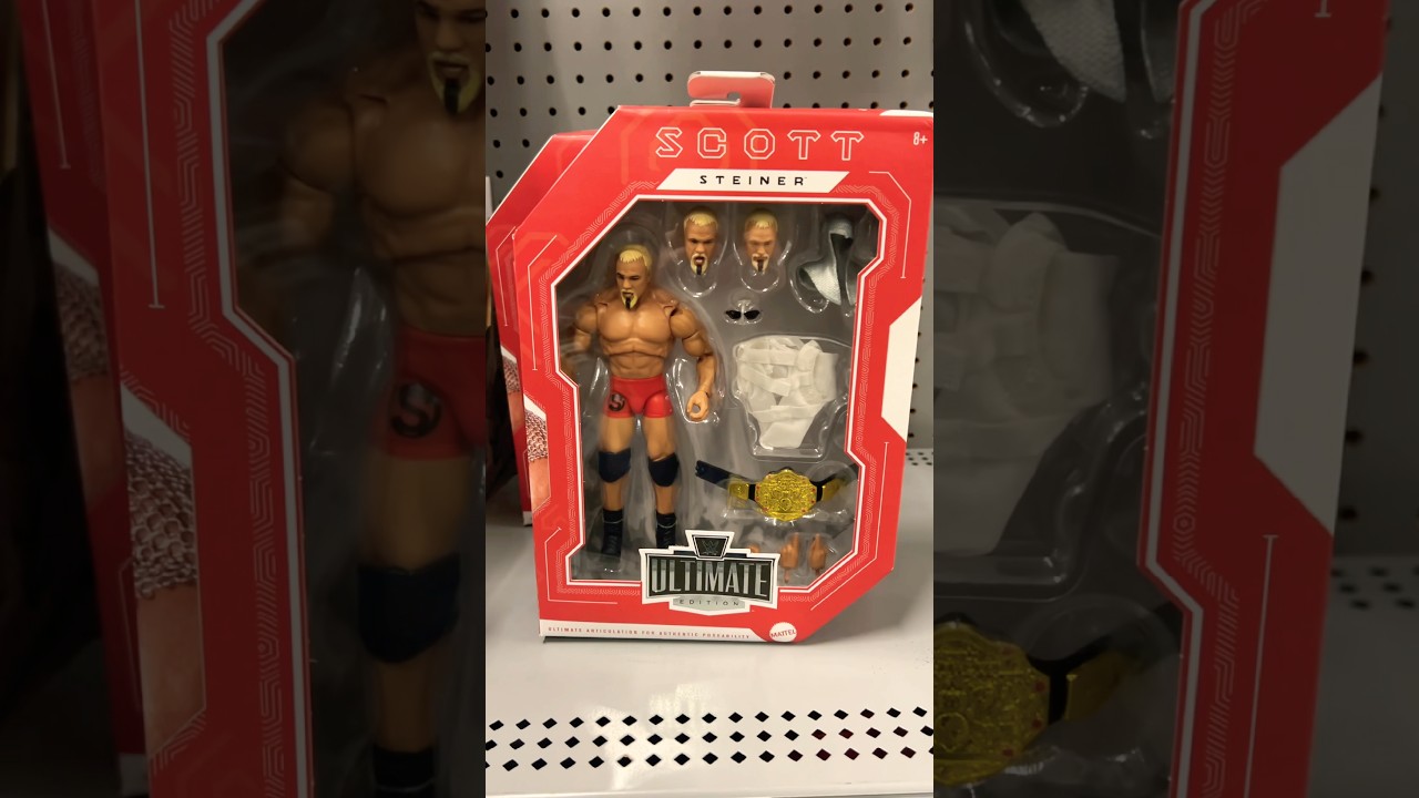 WWE ULTIMATE SCOTT STEINER @ WALMART! #toys #wwe #wrestling #toyhunt #actionfigures