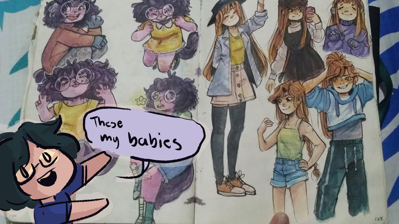 Renzy's 3rd Sketchbook tour (part 2)