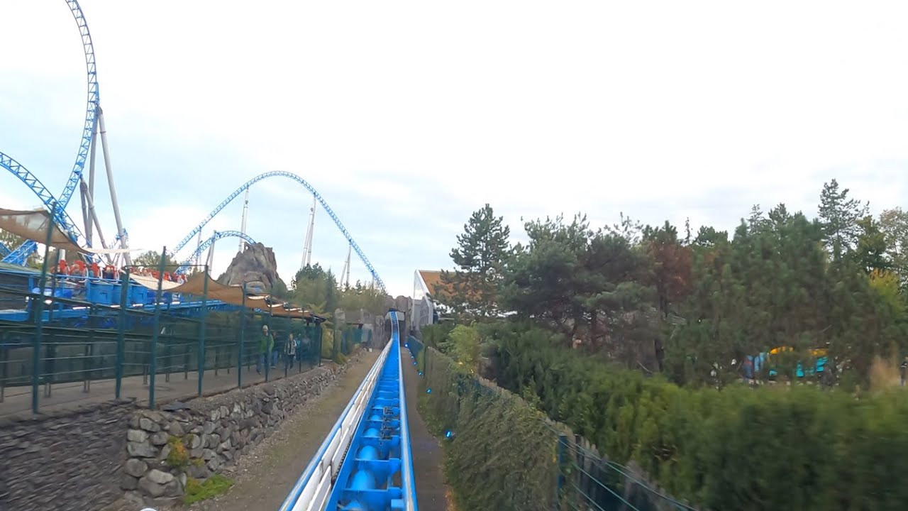 Blue Fire, the mega coaster  On-ride
