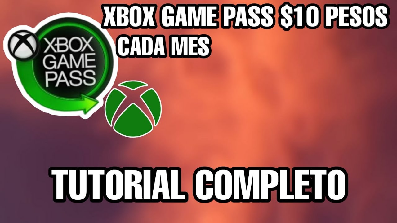 COMO TENER XBOX GAME PASS CON SOLO 10 PESOS CADA MES TUTORIAL