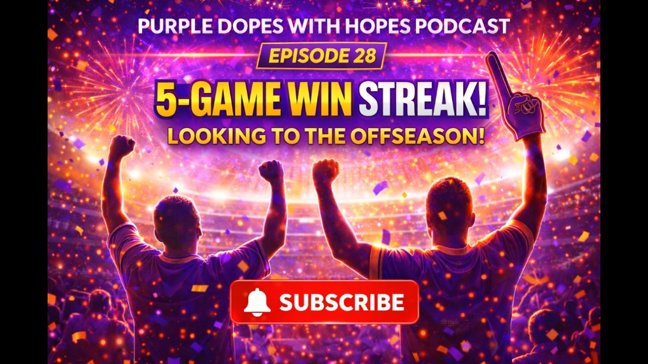 And the Minnesota Vikings ACTUALLY finish the 2025 Season with a WINNING RECORD... - Episode 28