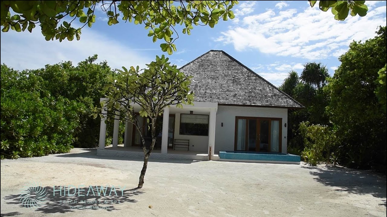 Beach Residence with plunge pool at Hideaway Beach Maldives