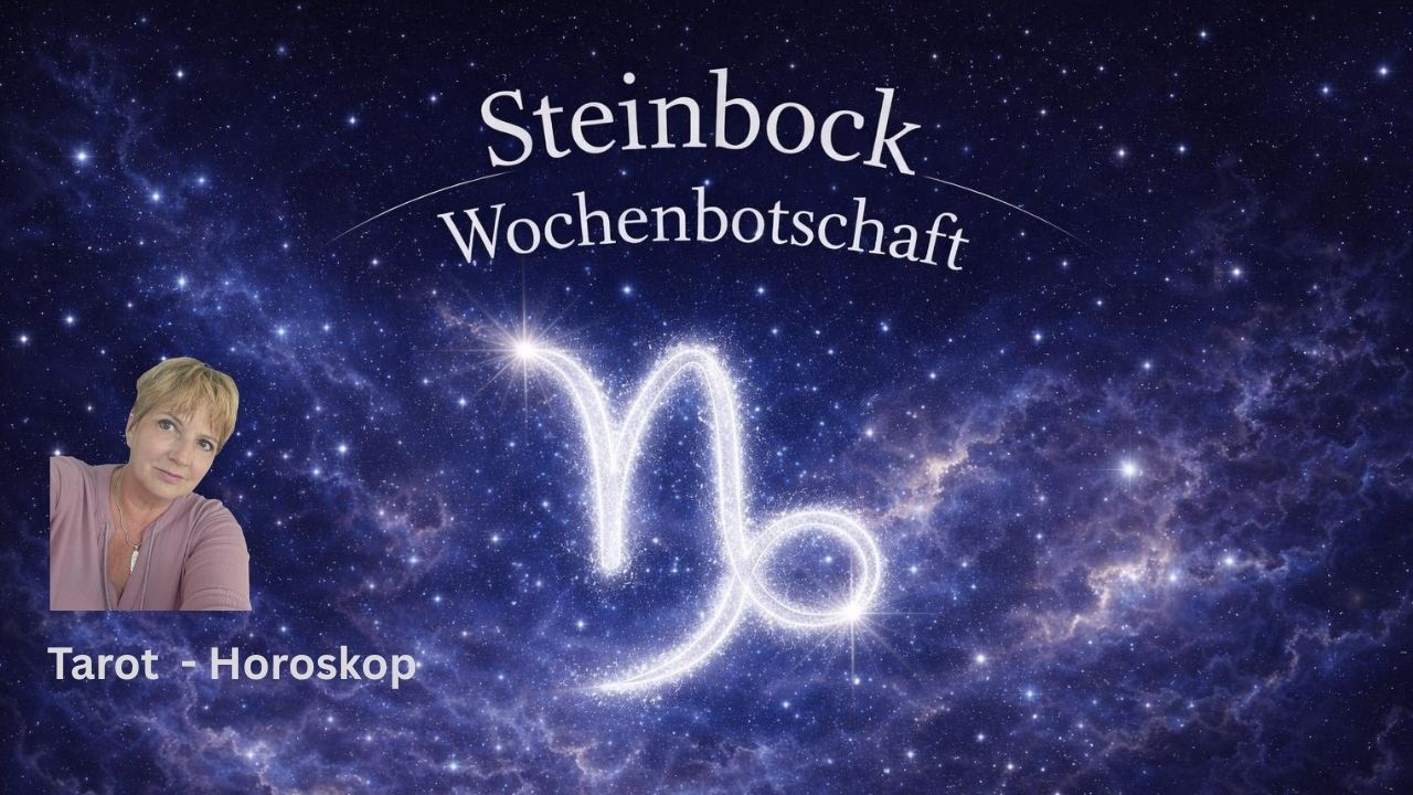 ♑💖Sternzeichen Steinbock - was hält dich zurück? - Wochenbotschaft💖♑