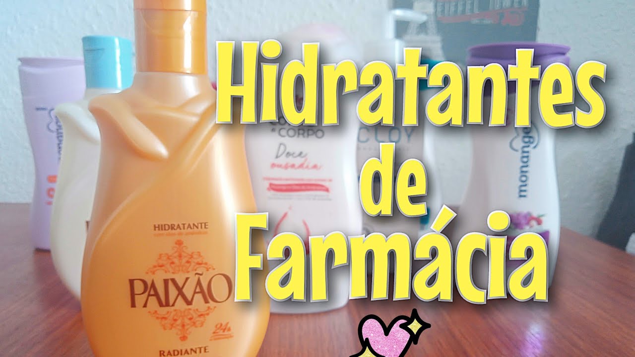 Hidratantes de Farmácia - MUITO PERFUMADOS TOP 8
