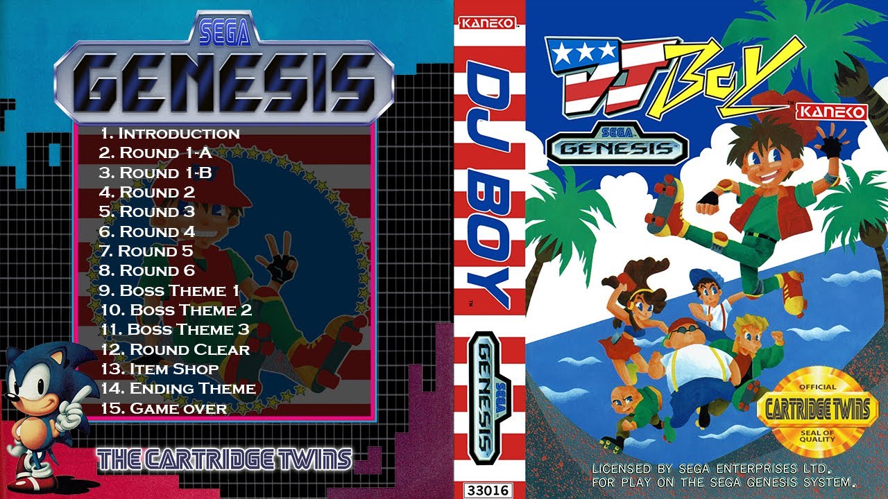 DJ Boy - Sega Genesis OST