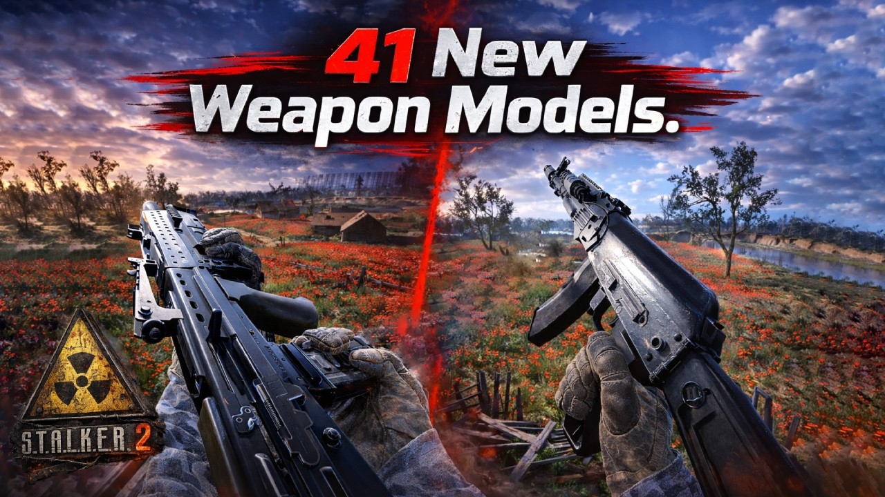 STALKER 2 Mod Adds 41 New Weapon Models | Full Review