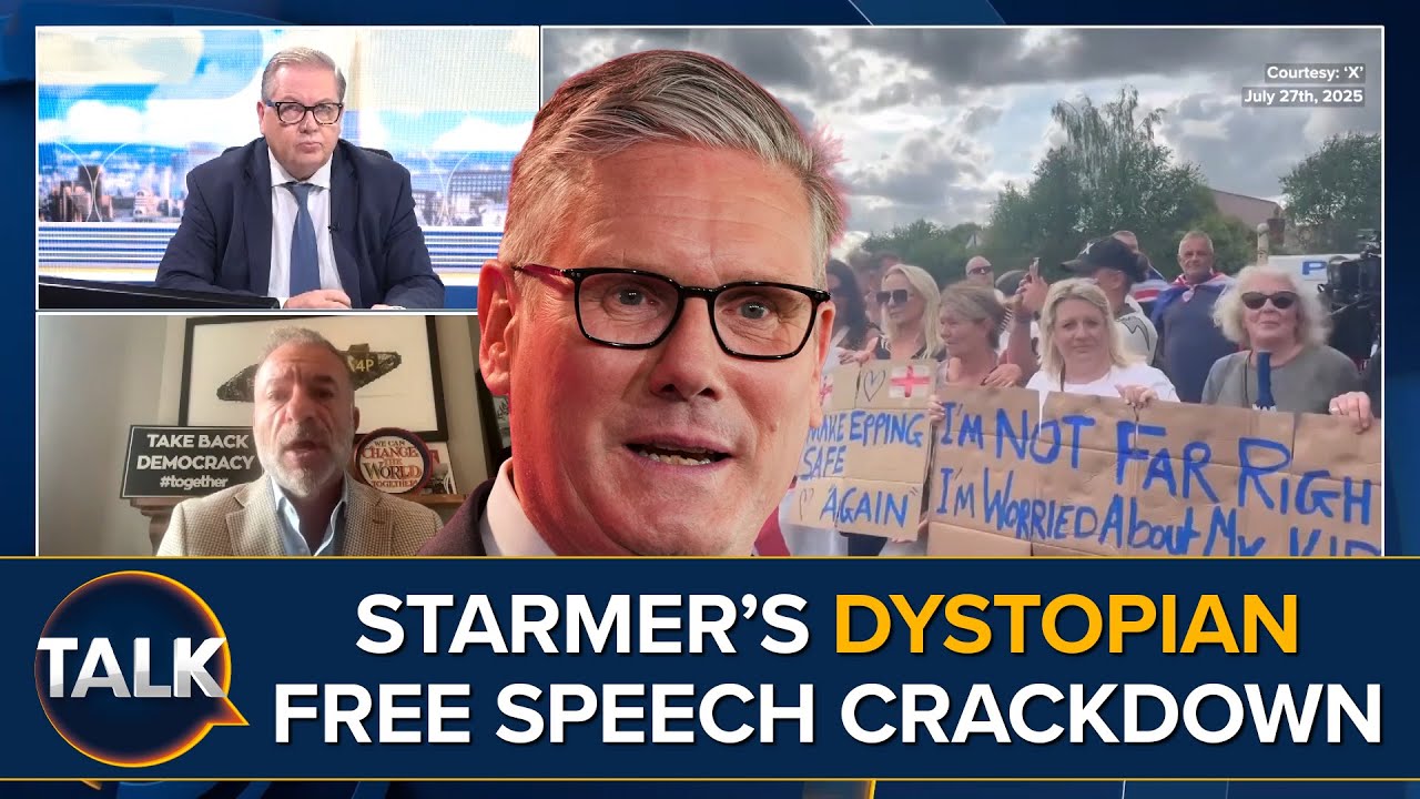 Keir Starmer's Free Speech Crackdown With Elite Police Squad Over Illegal Immigration