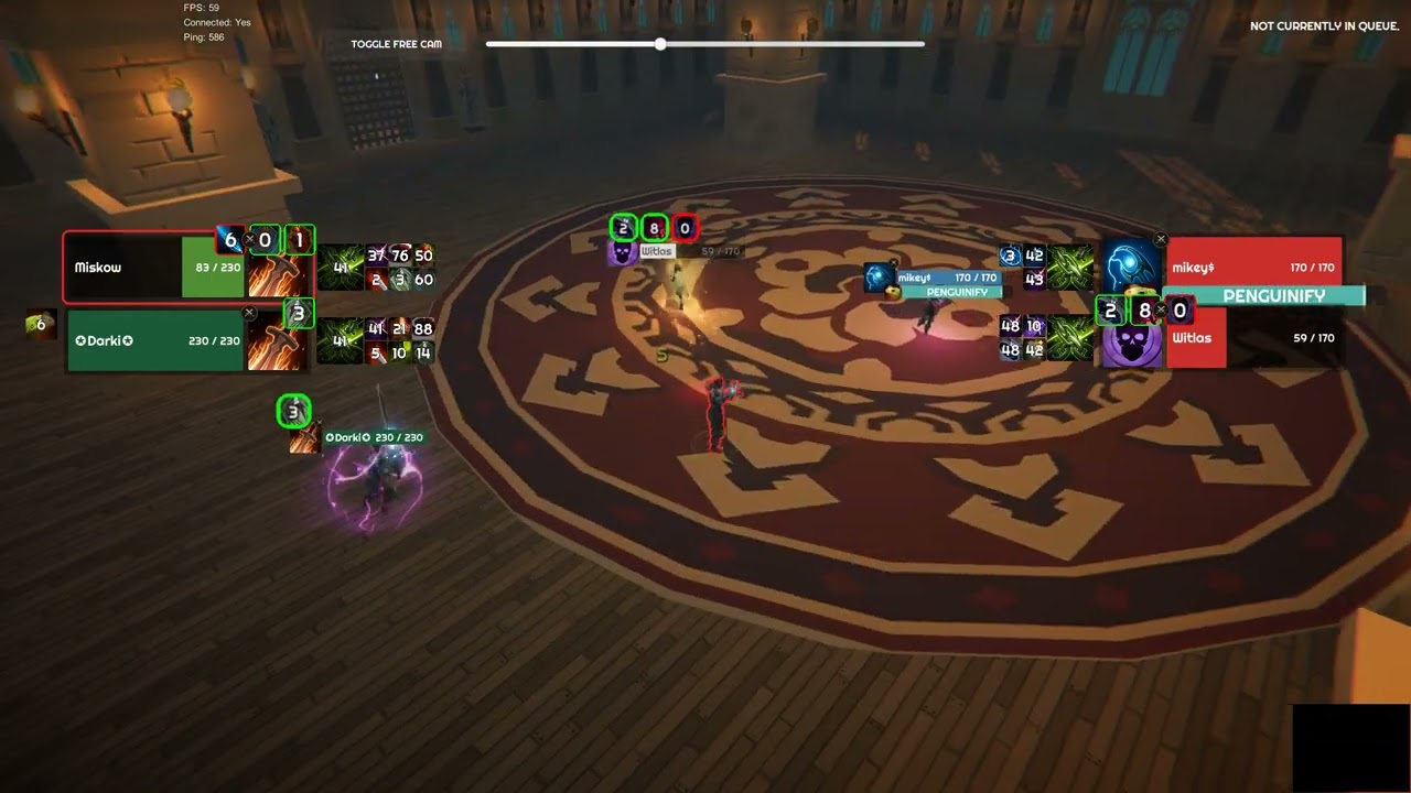 Ring of Titans 2x War Skacz & Darki vs Disco/mage - Komenatrz