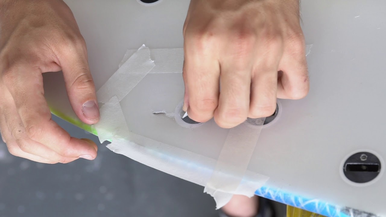 TSBW - Surfboard Fin Plug Repair
