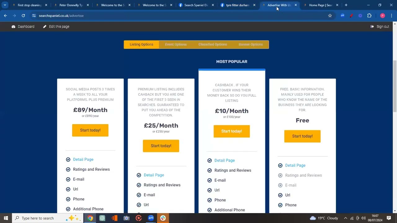 free listing video