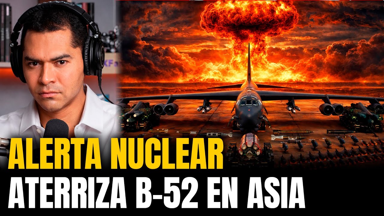 🔴 ALERTA NUCLEAR EEUU  Despliega su Bombardero Nuclear Más Poderoso en Asia El B 52   TheMXfam
