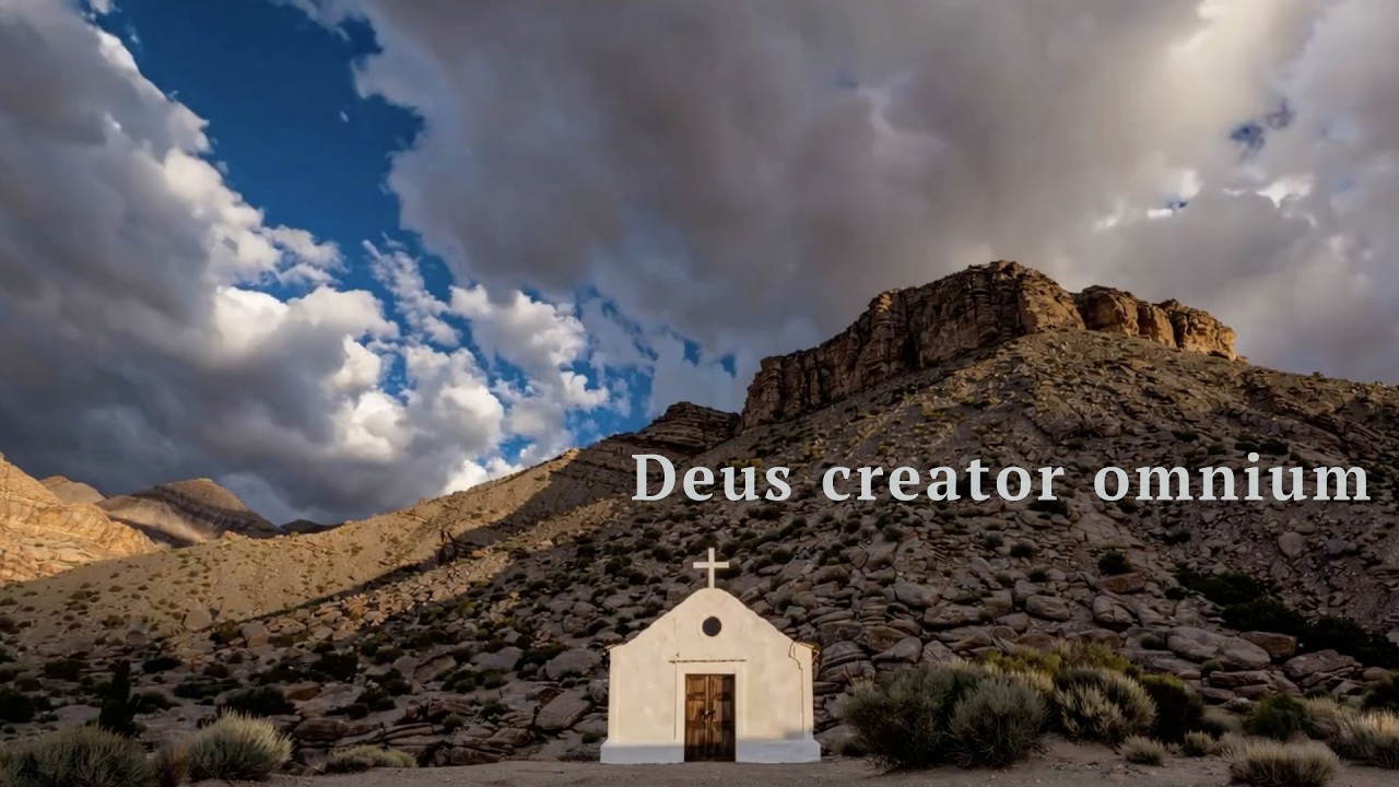 Deus creator omnium | Monastic Gregorian Chant for Deep Reflection and Silent Prayer