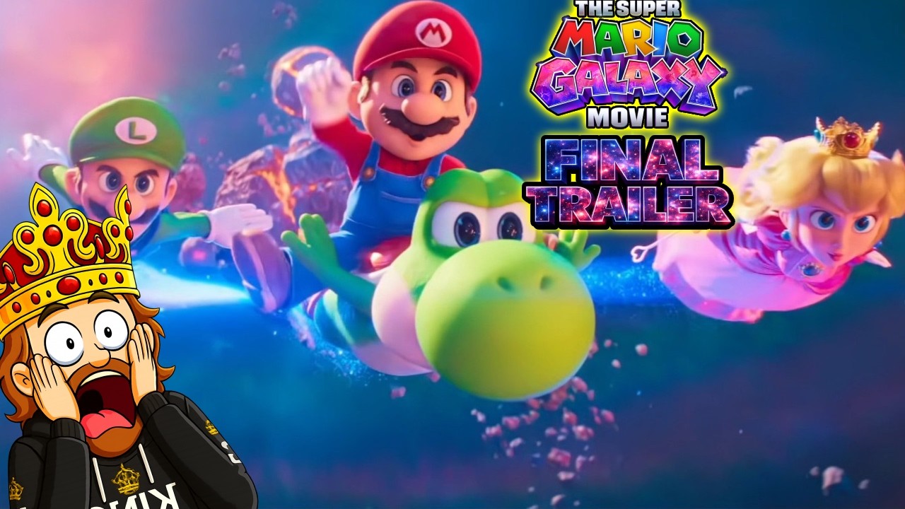 Reacting To The Final Trailer Of The Super Mario Galaxy Movie