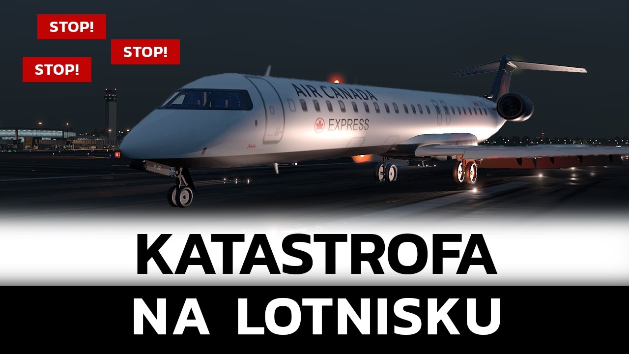 SAMOLOT ZDERZA SIĘ Z WOZEM STRAŻACKIM! Katastrofa na lotnisku LaGuardia w Nowym Jorku
