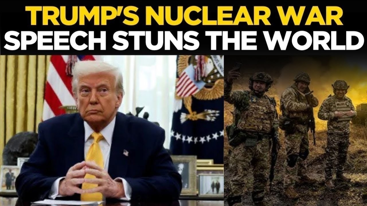 LIVE | &lsquo;World War 3 In&hellip;&rsquo;: Trump STUNNING Nuclear Warning Shocks World, Iran, Israel | FULL SPEECH
