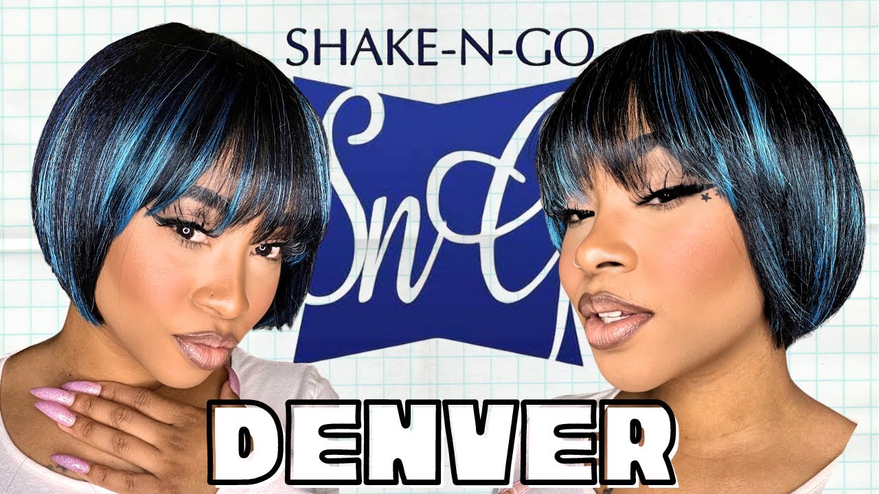 Shake N Go Legacy Human Hair Blend Wig - DENVER